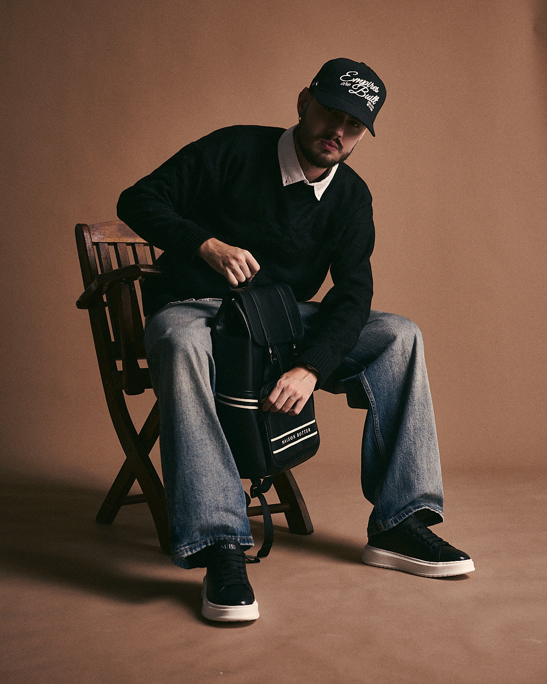 Gorra Black Code by Maison Botter