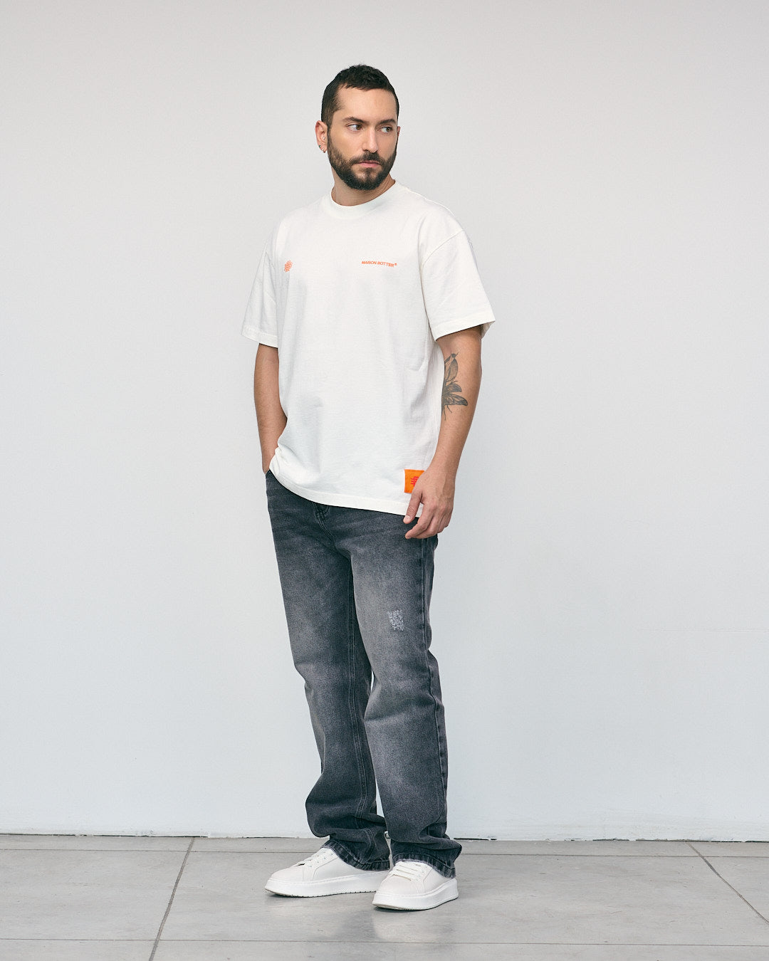 T-shirt Meaning - White by Maison Botter