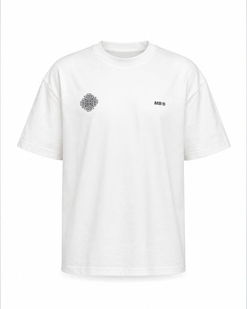 T-shirt Structure - White by Maison Botter